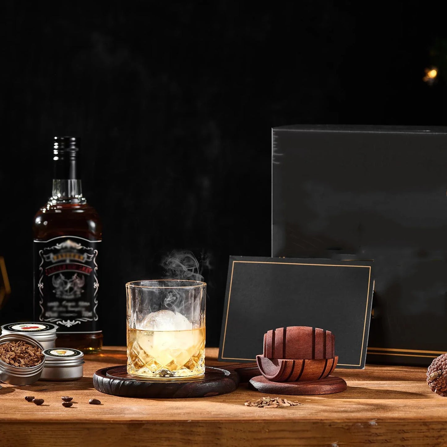 Bourbon Breeze Smoker Set