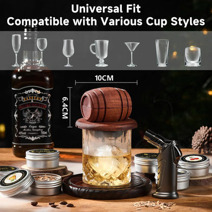 Bourbon Breeze Smoker Set